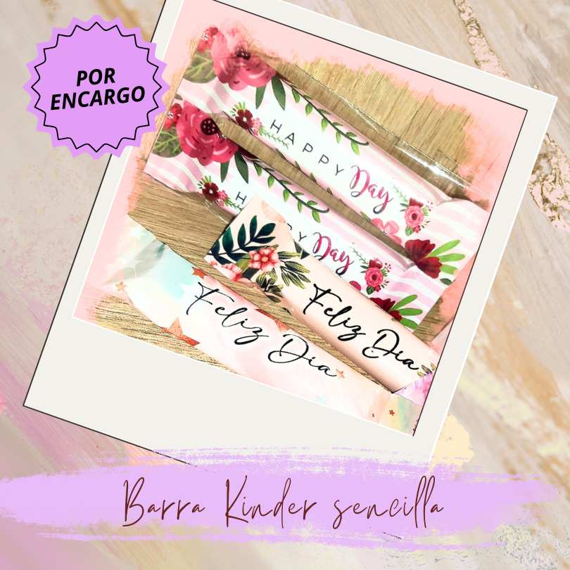 Detalles en chocolate día de la mujer